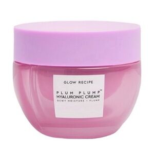 Glow Recipe Plum Plump Refillable Hyaluronic Cream, Full Size 1.7 fl oz / 50 ml